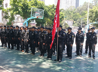 得安非常的配合我們，保安服務質量也非常的好！